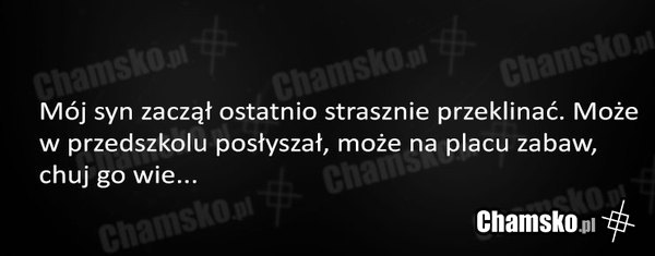 Przeklinający syn
