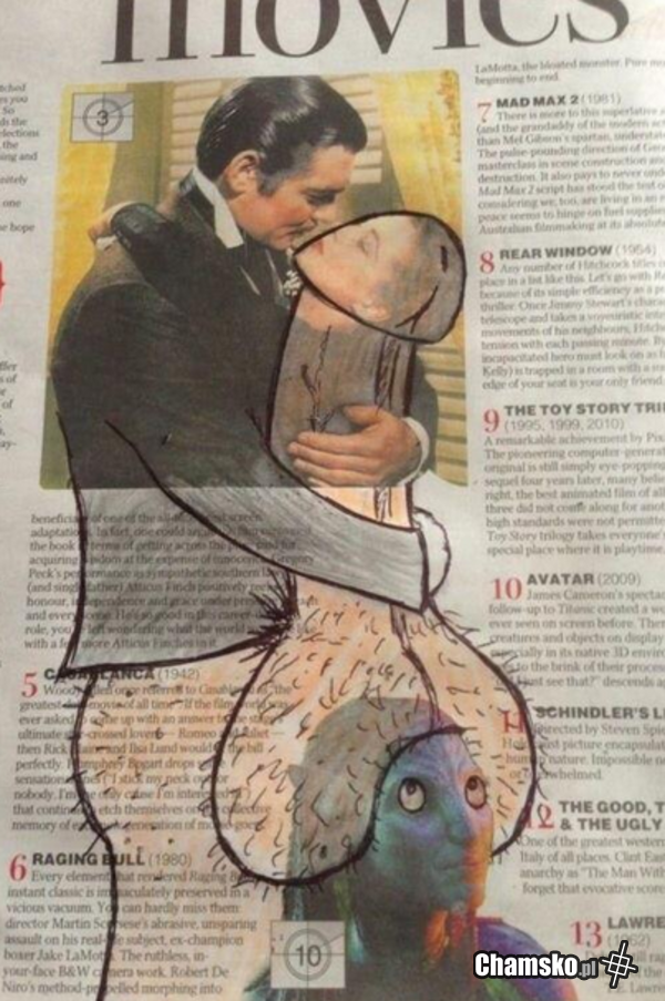 Przeróbka w gazecie