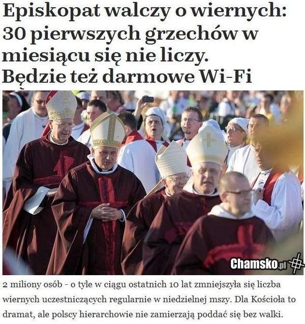 walczy o wiernych