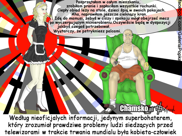 Superbohater podczas mundialu
