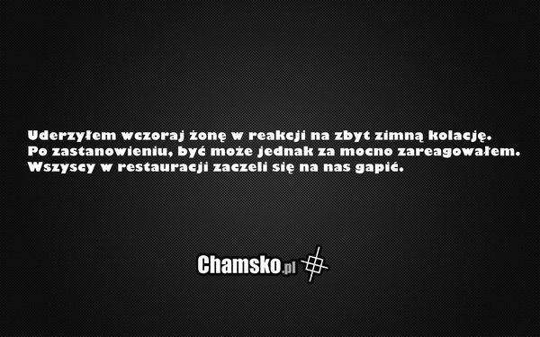 może za mocno..