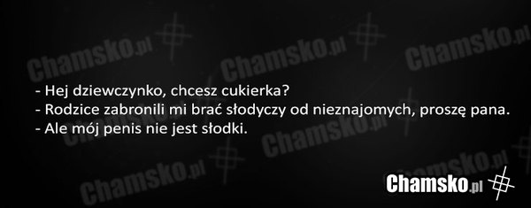 Słodycze od nieznajomych