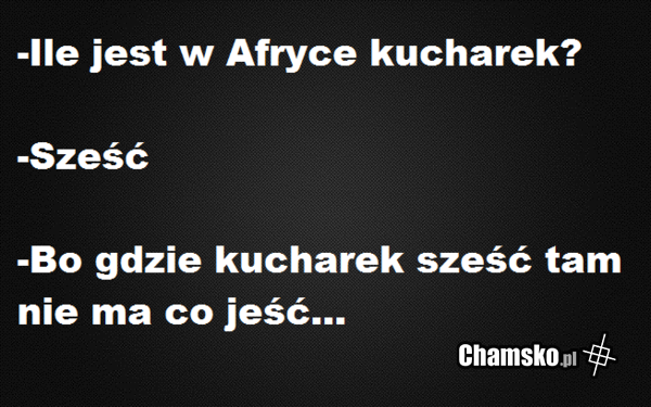 Kucharki w Afryce