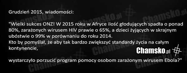 Poprawa warunków życia w Afryce
