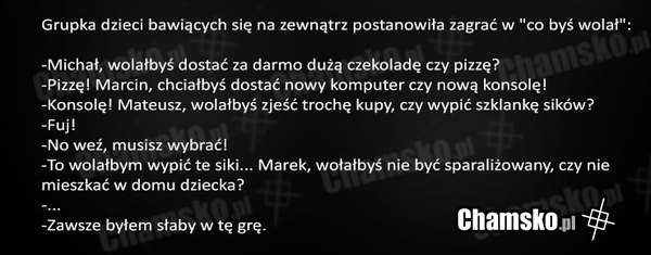 Dziecięca zabawa