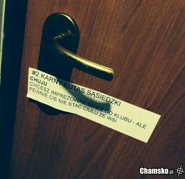 Karny kutas od sasiadów