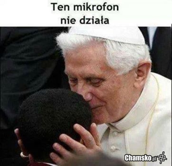 Popsuty mikrofon