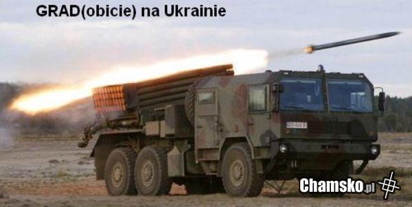 GRADobicie na Ukrainie