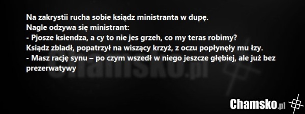Igraszki na zakrystii...