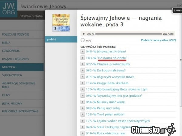 Piosenki jehowych