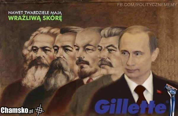 Gillette najlepszy dla Putina
