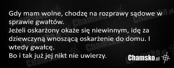 Sposób na gwałt