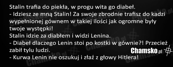 Stalin w piekle
