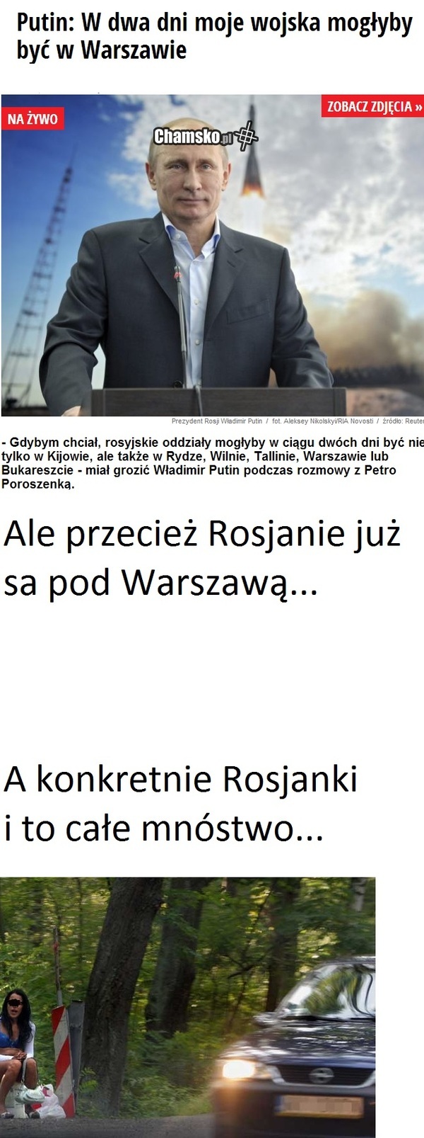 Rosjanie pod Warszawą