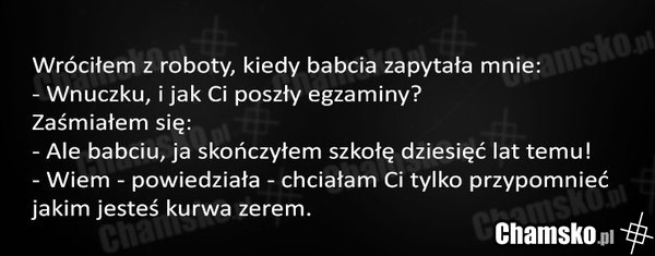 Dziwna babcia
