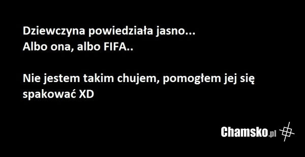 Dziewczyna albo FIFA