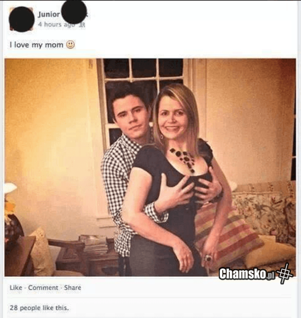 Ten to kocha swoją mamę...