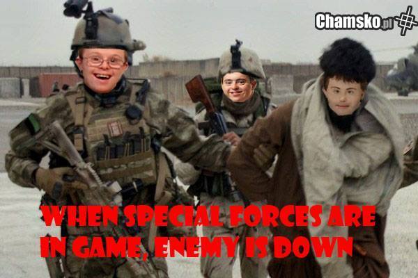 Enemy down - chamsko.pl