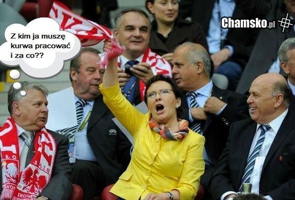 Kopacz na meczu kopaczy