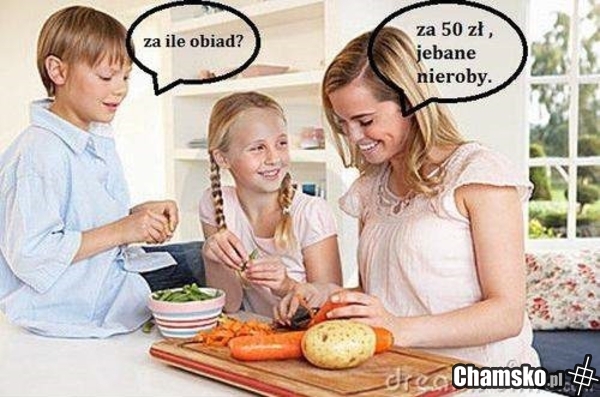 Za ile obiad?