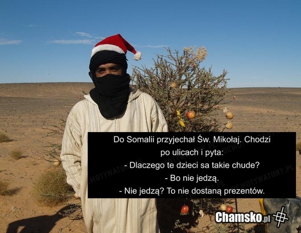 Mikołaj w Somalii