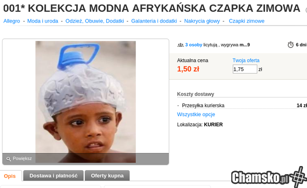 Modna czapka