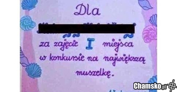 W przedszkolu a już taka rozjechana
