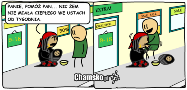 Nic w ustach nie miała.