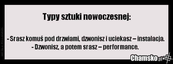 Typy sztuki
