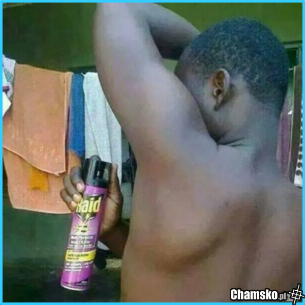 Antyperspirant w Afryce