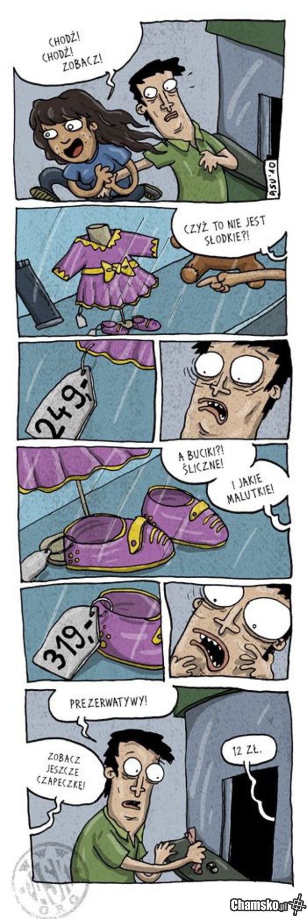 Zakupy z narzeczoną