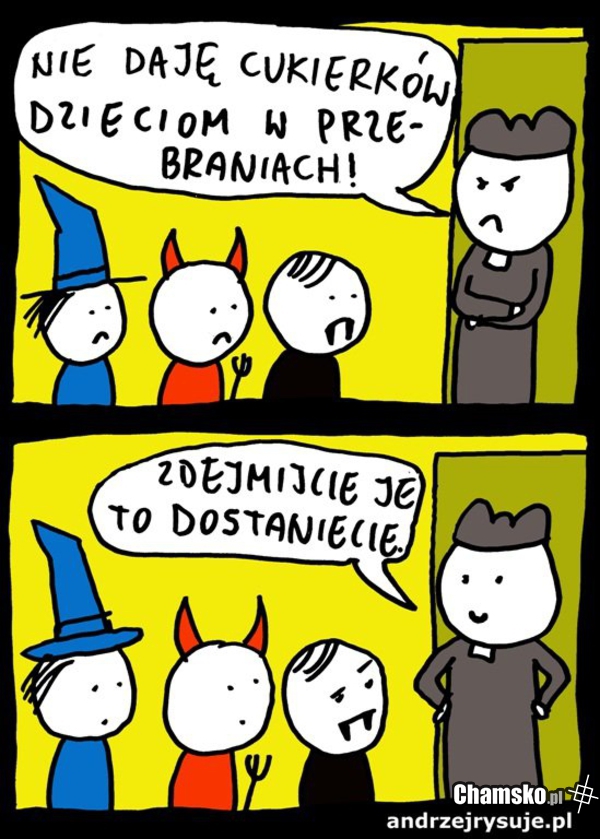 Ksiądz i halloween