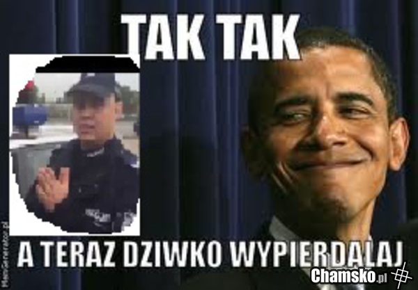 Wypierdalaj chamie
