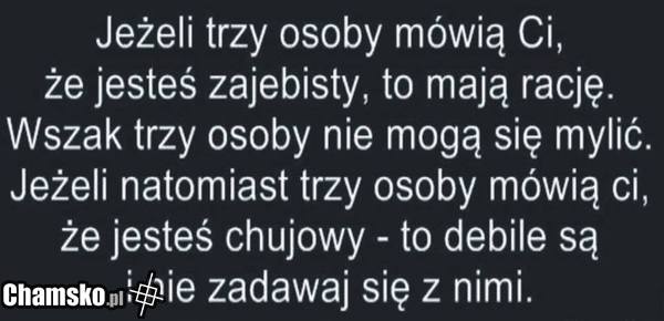 trzy osoby