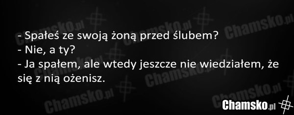 Sex przed ślubem