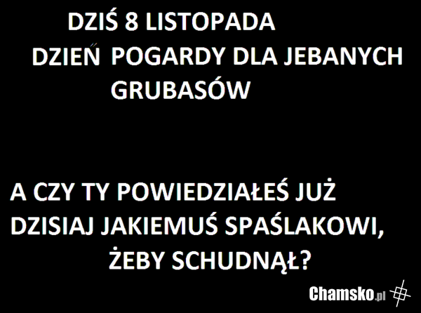 8 listopada, jaki to dzień?