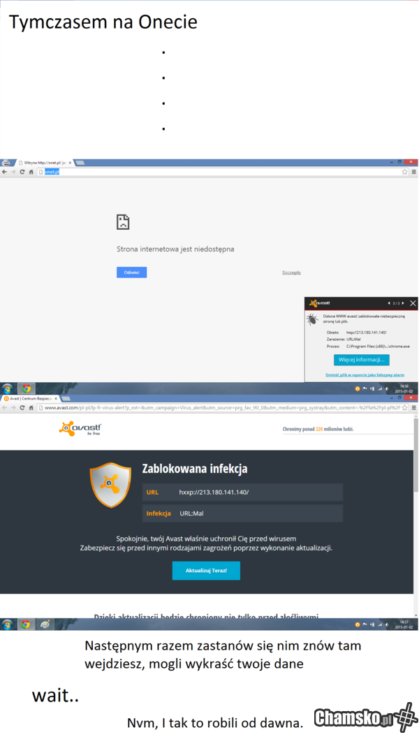 Najpopularniejsze źródło informacji w Polsce sprzedaje też wirusy :)