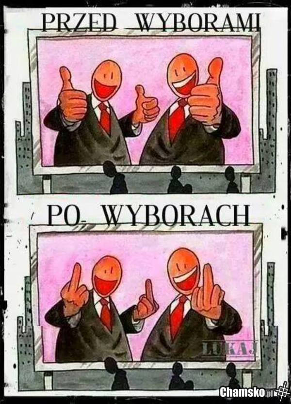 Przed wyborami i po wyborach