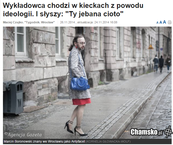 Jakoś mnie to nie dziwi