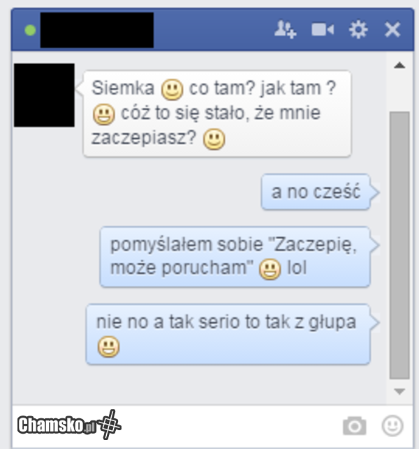 Zaczepie może porucham