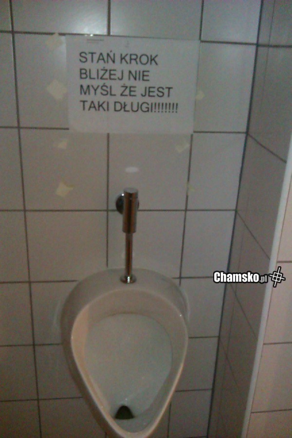 TYMCZASEM W TOALECIE ... :-)