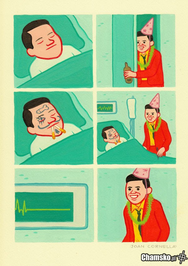 Imprezowicz i warzywko