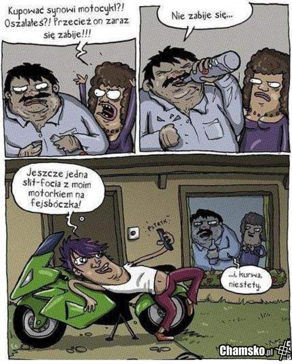 Dzisiejsze pokolenie a motor