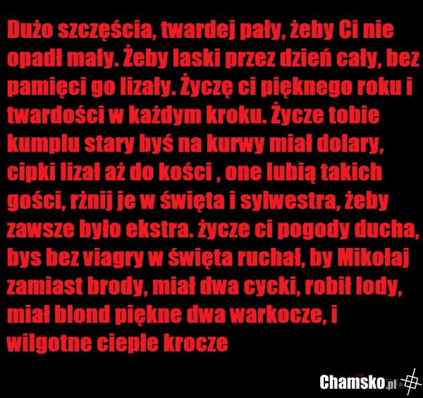 Bez pozdrowień.