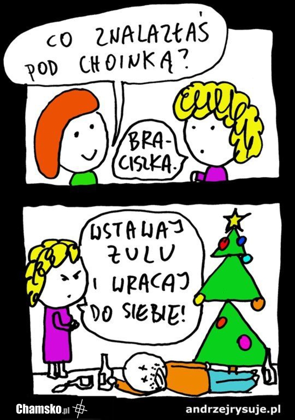 Prezent pod choinką