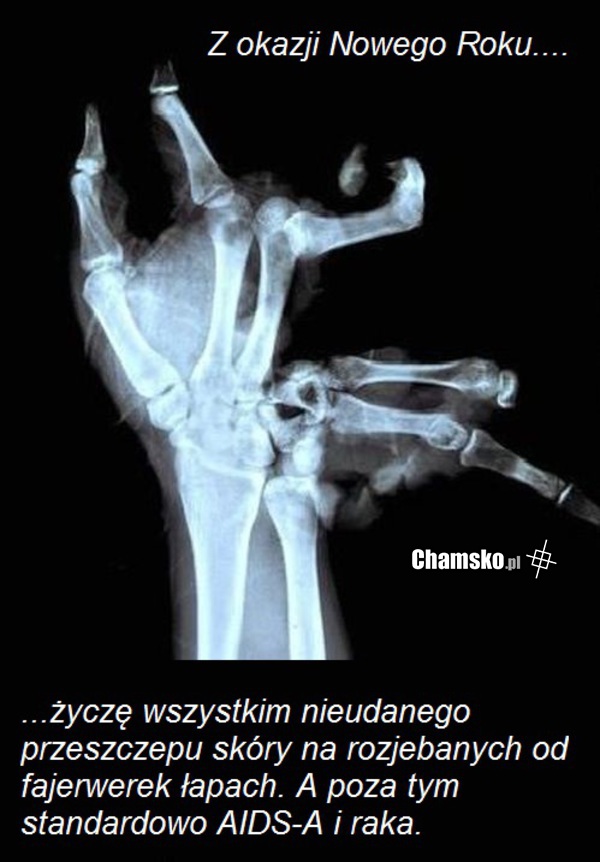 Życzenia sylwestrowo-noworoczne
