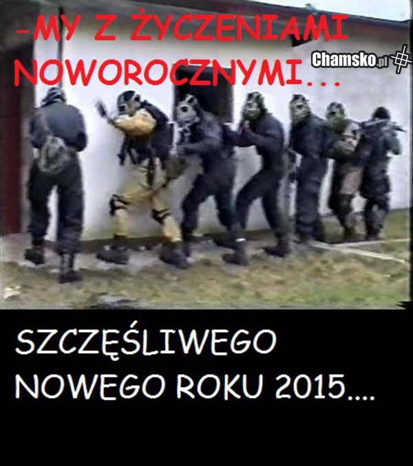 SZCZĘŚLIWEGO NOWEGO ROKU 2015