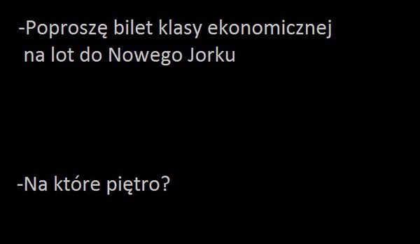 Bilet do Nowego Jorku