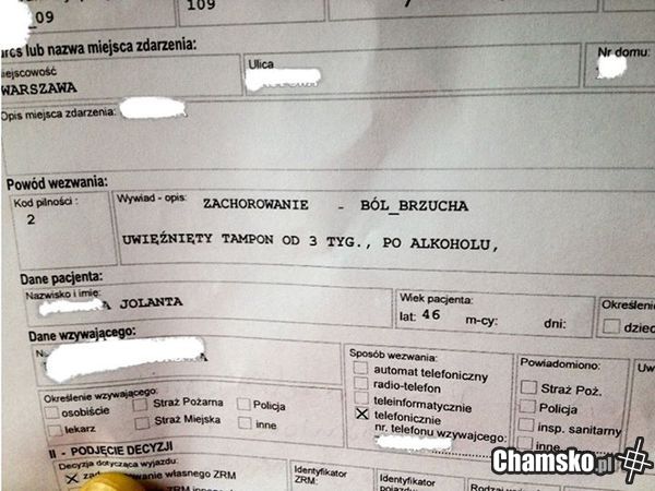 Ale się nam Jola najebała!