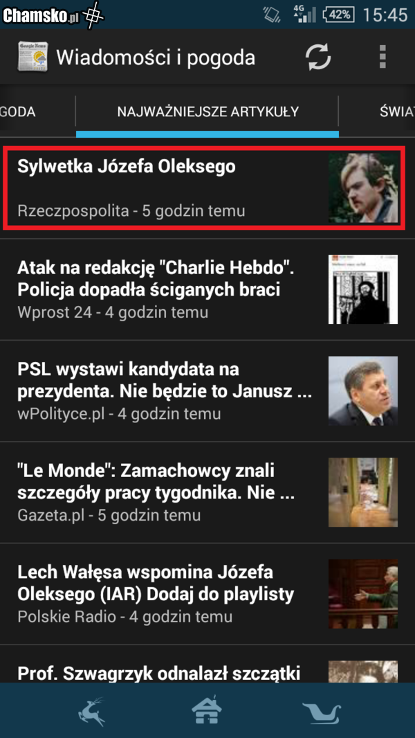 Józef Trynkiewicz. Z cyklu czym jeszcze zaskoczą nas dziennikarze...